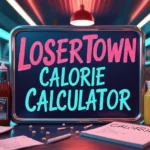 Losertown Calorie Calculator