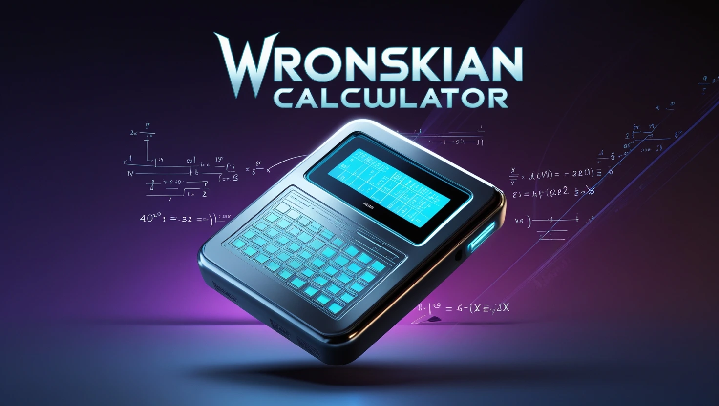 Wronskian Calculator