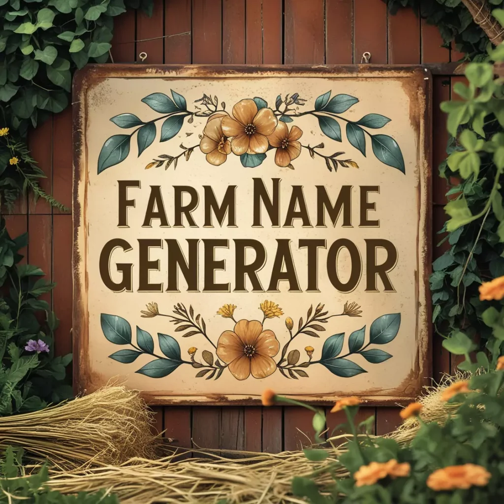 Farm Name Generator