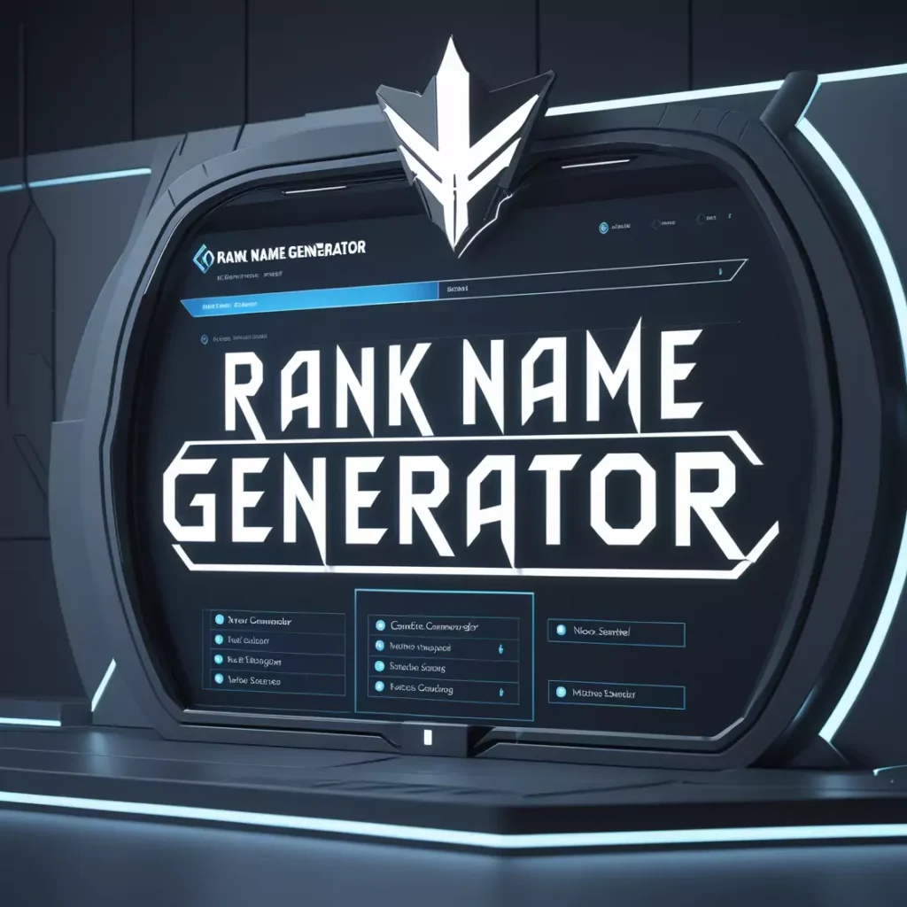 Rank Name Generator