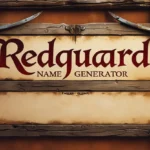 Redguard Name Generator