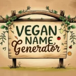 Vegan Name Generator