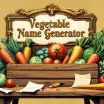 Vegetable Name Generator