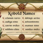 Kobold Names