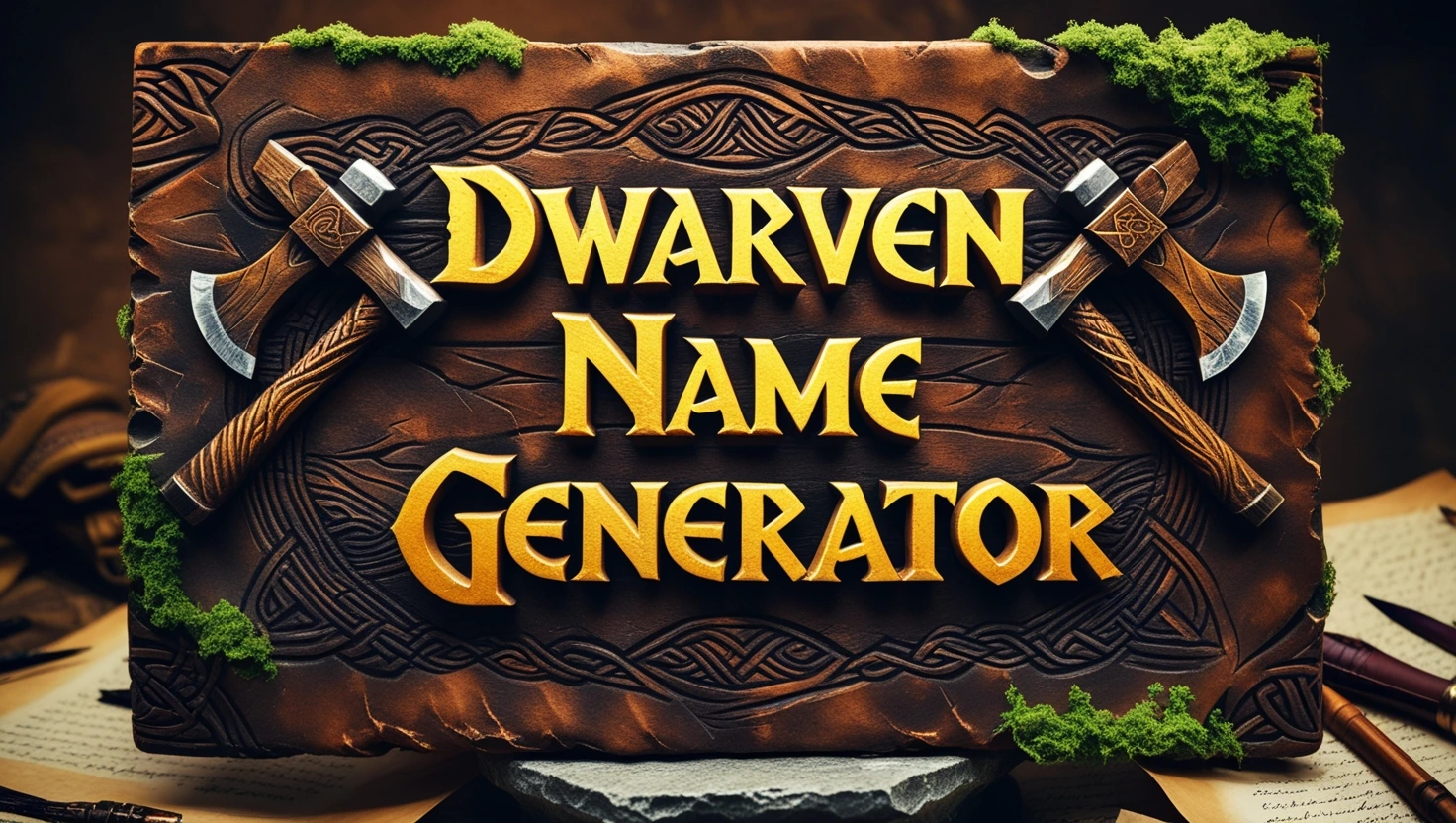 Dwarven Name Generator