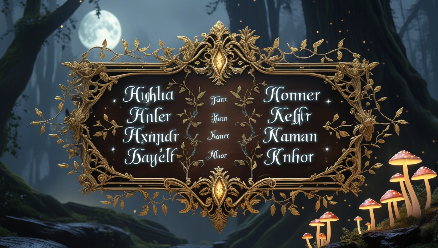 High Elf Names